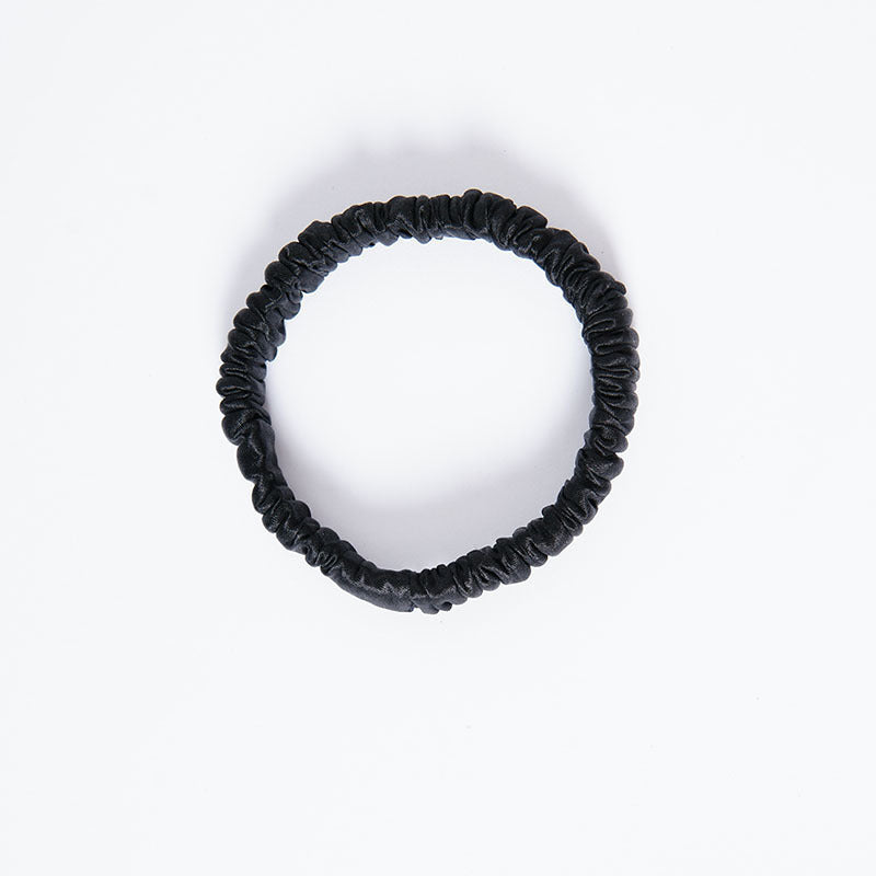 Silk Hair Band - Gentle Elastic Ponytail Holder