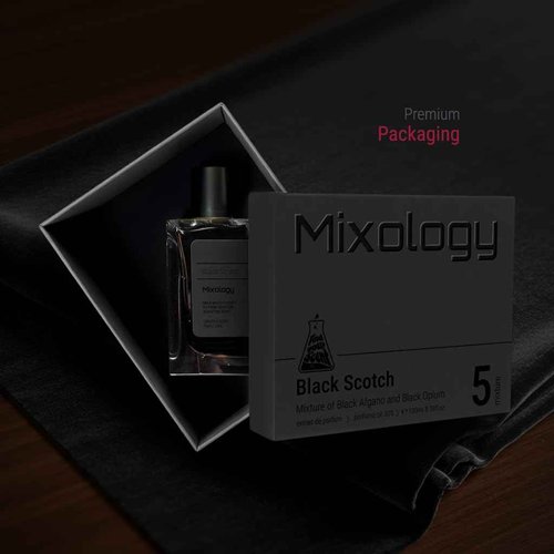 Luxodor Black Scotch Eau de Parfum – Mixture Black Afgano + Blk Opium, Unisex Perfume 3.4 Fl Oz (100ml)