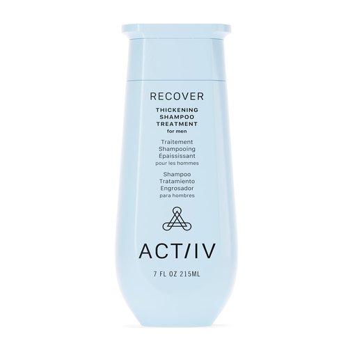 ACTIIV Recover Thickening Shampoo Treatment For Men | Supports the Appearance of Fuller, Healthier-Looking Hair, Supports Scalp Health, Plant-Based, Color-Safe, Vegan,All Hair Types, 215 mL / 7 oz