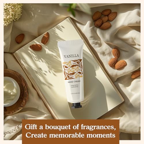 BODY & EARTH # LOVE 48 Pack Hand Cream for Women Gifts Moisturizing Hand Lotion Cream For Dry Hands Bulk Mini Hand Lotion Gift Sets For Mother's Day Valentine's Day Christmas