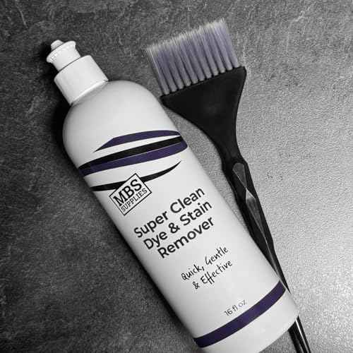 Super Clean Dye & Stain Remover ? Gentle 16 oz Formula for Hair Color Stains on Skin & Hair | pH Balanced & Sensitive Skin Safe