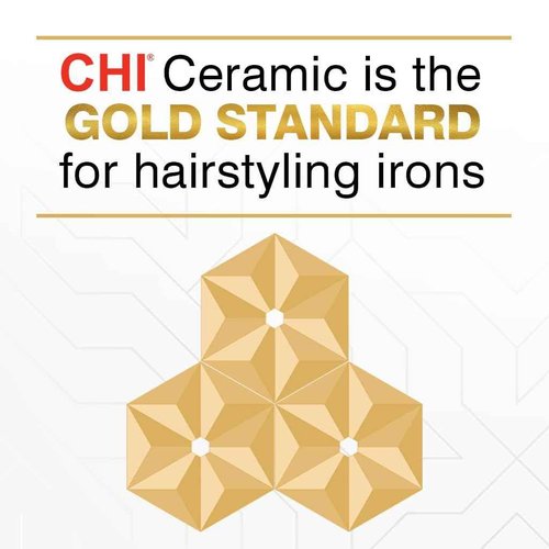 CHI Tourmaline Ceramic Series Flat Iron, Hair Straightener For Silky Smooth Hair, Ideal For Straightening Or Curling Hair, 1" Iron, Pure Pink