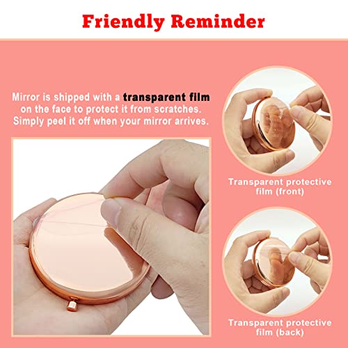 Engagement Gifts for Women Bride Wife Wedding Gift Idea Compact Mirror Cat Lover Gifts for Fiancee Girlfriend Bridal Shower Gifts Bachelorette Party Gifts for Bride to Be Friends Travel Makeup Mirror