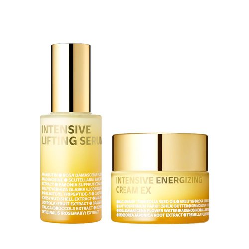 ISOI Intensive Lifting Duo - Premium Hydrating Serum & Firming Cream for Skin Tightening, Korean Skincare