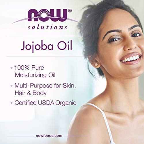 NOW Solutions Organic Jojoba Essential Oil, 4-Ounce