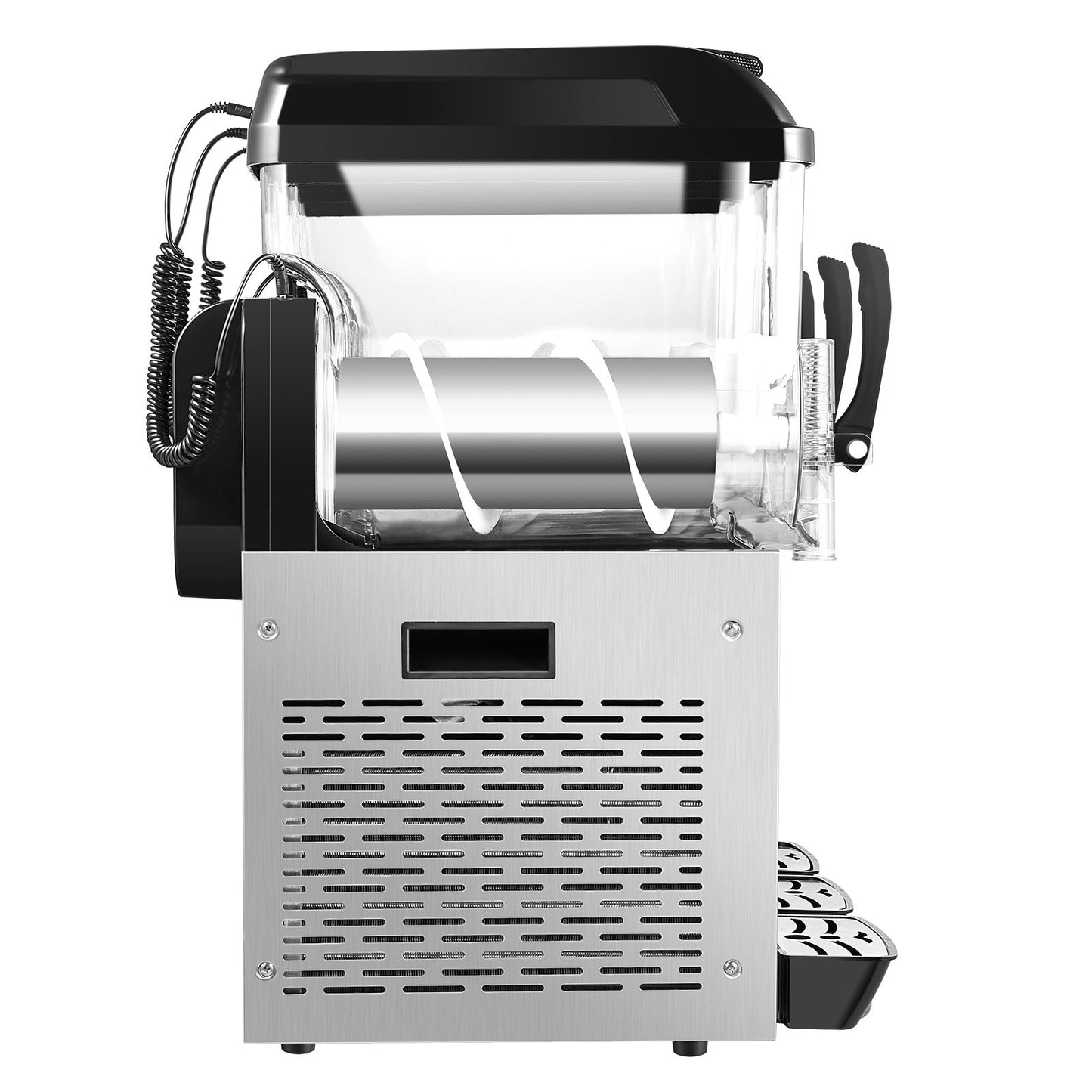 Commercial Slushy Machine 3 Tanks 12L Capacity for Frozen Drinks Margaritas