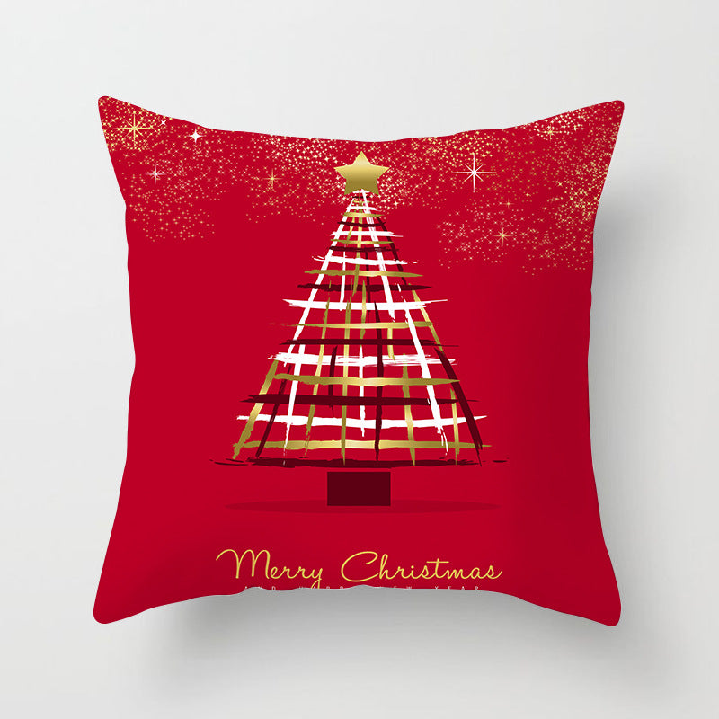 Christmas Pillow Cover - Modern Minimalist Sofa Cushion Case 45x45cm