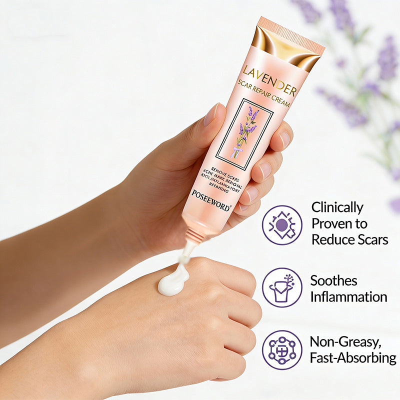 Poseeword Lavender Scar Repair Cream