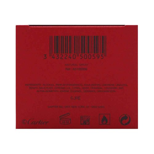 Pasha de Cartier Edition Noire Sport for Men 3.3 oz Eau de Toilette Spray