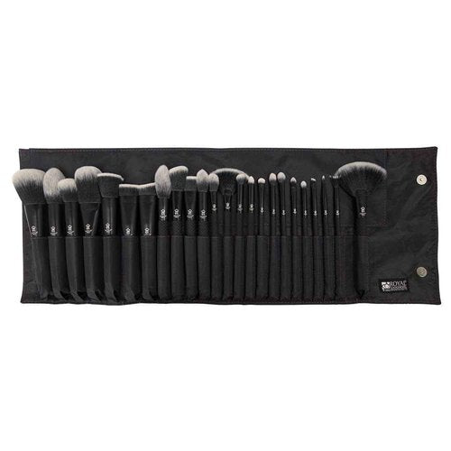 Moda Pro Full Face 25pc Makeup Brush Set with Travel Pouch