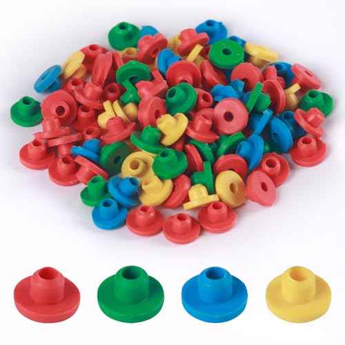Tattoo Grommets - Autdor 300Pcs Tattoo Rubber Grommets Soft Silicone Tattoo Grommets Nipples for Tattoo Accessories Tattoo Supplies Parts