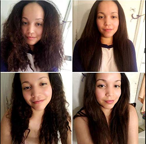 Keratin Forte Brazilian Blowout Treatment with Enhanced Moroccan Oil Formula for Curly Hair - Clarifying Shampoo, Extra Strength 300ml