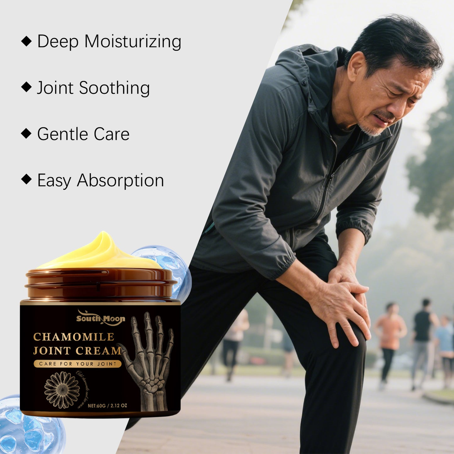 Chamomile Joint Care Cream - 60g Natural Pain Relief & Skin Soothing