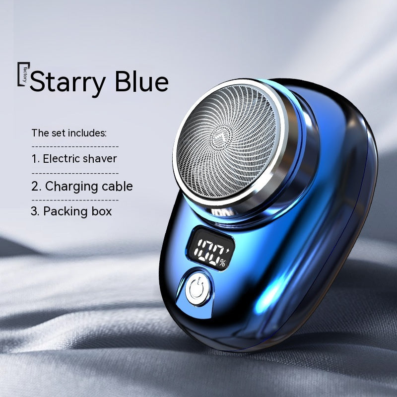 Portable Electric Shaver for Men Rechargeable Waterproof Compact Razor