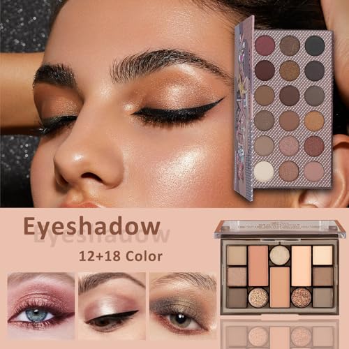 Makeup Kits for Teens Makeup Kit for Women Teenager Full Kit Makeup Set Gift for Teen Girls Eyeshadow Palette Foundation Concealer Makeup Set for Girls