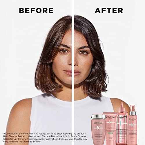 K?RASTASE Chroma Absolute Chroma Hair Gloss, High Shine Treatment for Damaged Color-Treated Hair, Strengthens and Adds Shine, Lightweight formula with Lactic Acid, Soin Acide, 7.1 Fl Oz