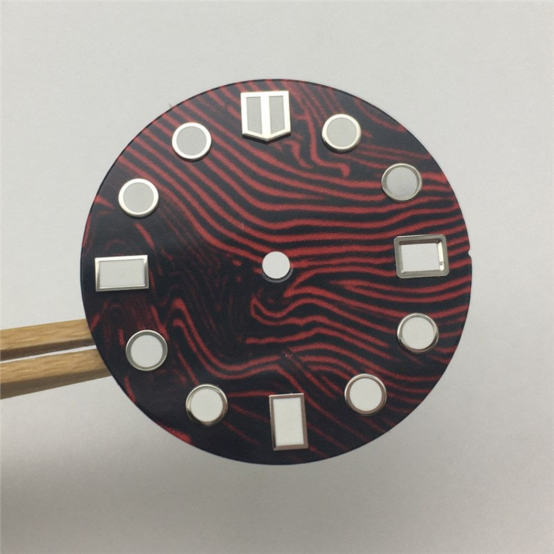 Modified Watch Dial with Luminous Numerals - 28.5MM Standard Color