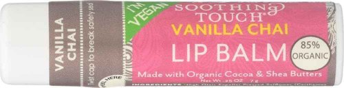 SOOTHING TOUCH LIP BALM, VEGAN, VANILLA CHAI, 0.25 OZ