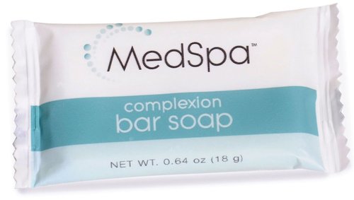 Medline MedSpa Complexion Bar Soap, 1.25 oz., Refreshing Scent, Pack of 400