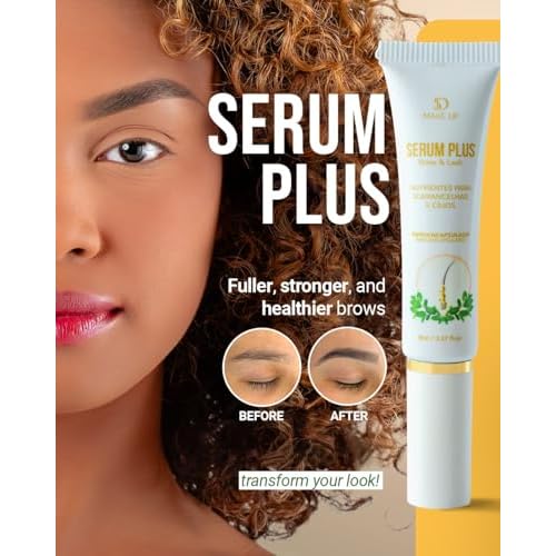 Brow & Lash Growth Serum for Thicker Looking Brows in as Soon as 30 Days (Vegan), with Biotin - Dermatologist Approved Brow Serum for Thin, Patchy & Over-Tweezed Eyebrows - Fast Absorbing - 7.5ml