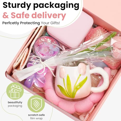 Birthday Gifts for Women,13Pcs Gift Basket, Perfect for Teenage Girls,Sisters,Mothers Mother's Day Dream Gift Set,Birthday Gifts,Thanksgiving Gifts,Christmas Gifts Care Package,Self Care Set