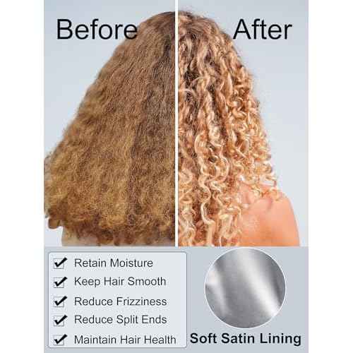 6 Pcs Satin Lined Scrub Caps Women Nurse Surgical Hat with Buttons Ponytail Working Adjustable Pouch Tie Back