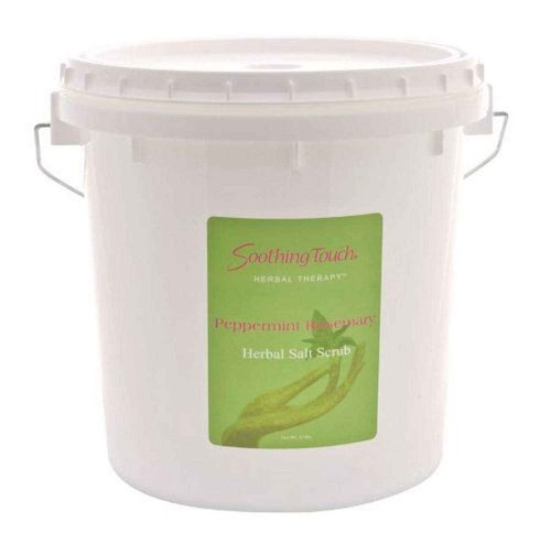 Soothing Touch W67365PR1 Salt Scrub Peppermint Rosemary, 10-Pound