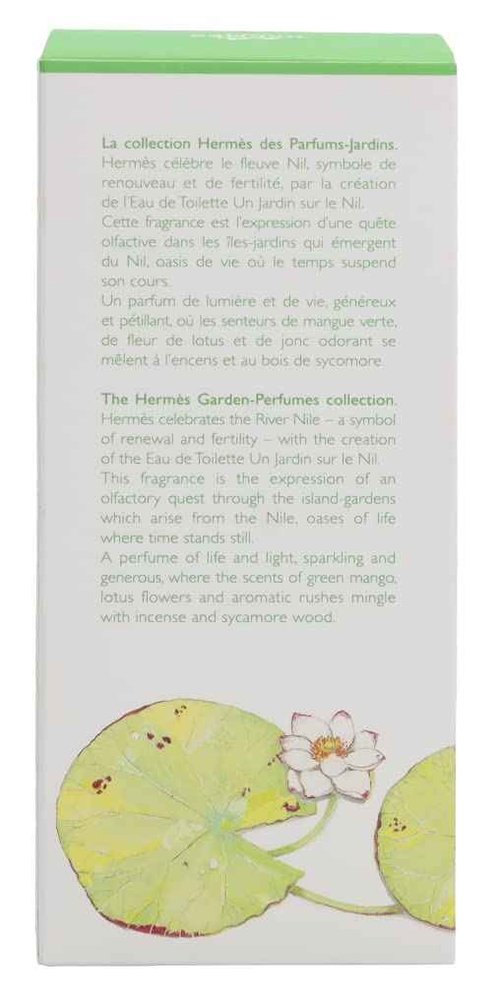Un Jardin Sur Le Nil by Hermes 3.3 oz Eau de Toilette Spray