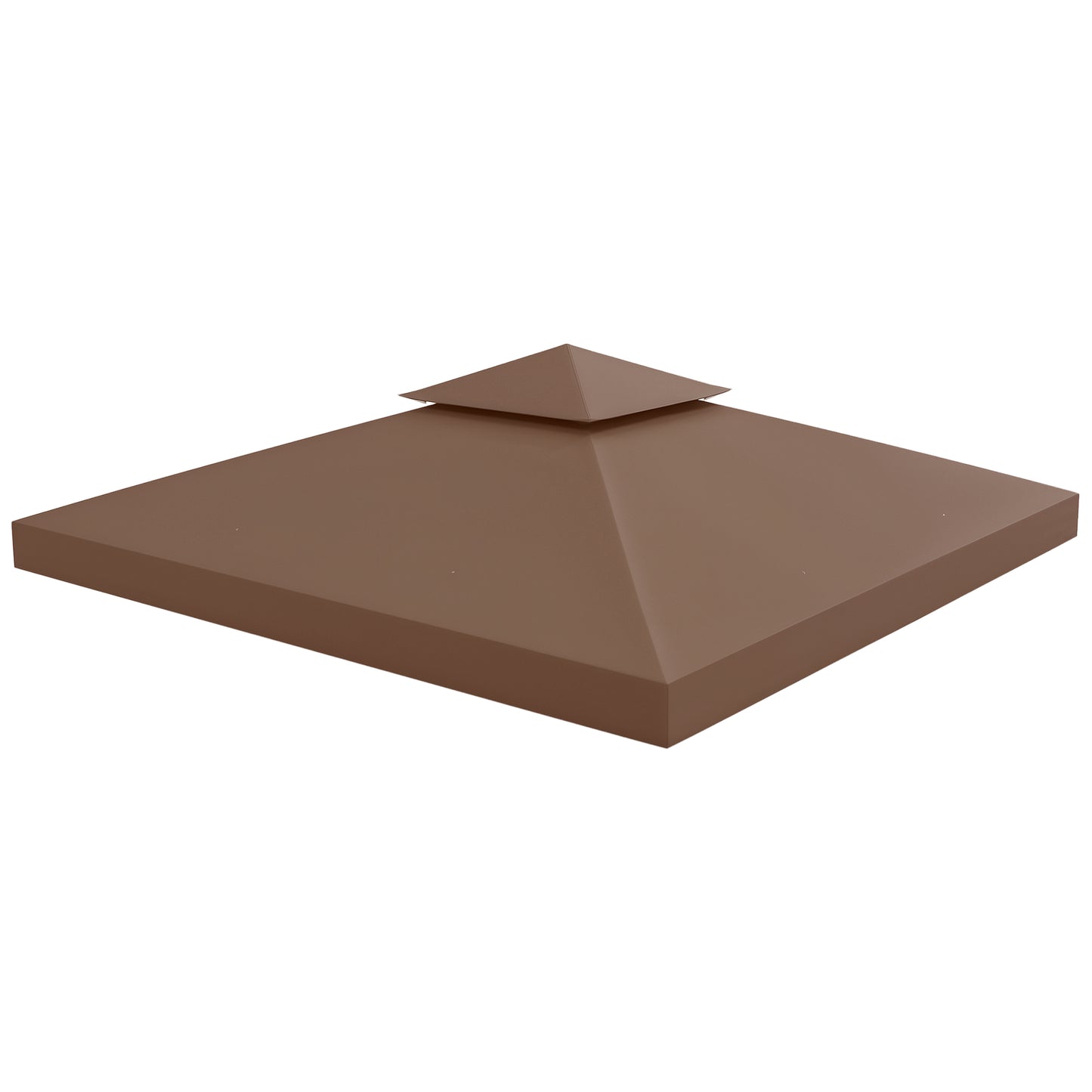 Replacement Canopy for 9.84' Gazebo - Coffee 2-Tier Top Cover