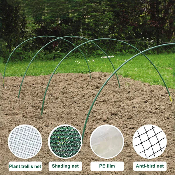 12-Pack Greenhouse Plastic Elbows for Arch Support - 4ft