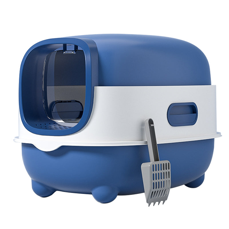 Self Pickup Cat Litter Box - E-Model Pet Furniture for Cats