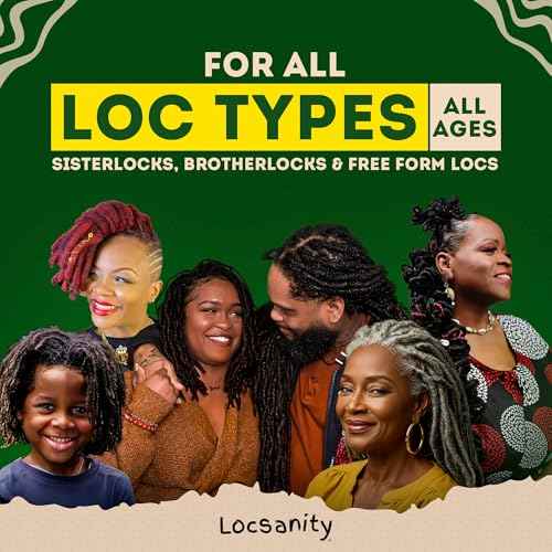 Locsanity Daily Moisturizing Refreshing Spray for Locs, Dreadlocks - Rose Water and Peppermint Hair Scalp Moisturizer, Dreadlock Spray - Natural Loc Care and Maintenance (8oz)