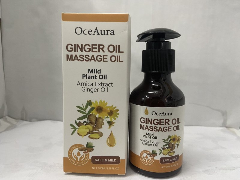 Ginger Body Massage Oil, 100 ml