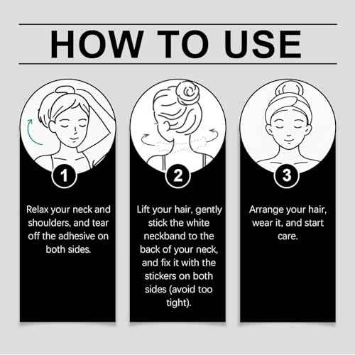 Neck Lift Tape-40 Neck Wrinkle Tape Instant Necktape Lift, Breathable Lift Strap Tightening Tapes for Necks Face Jaw Firming Neck Skin (m)