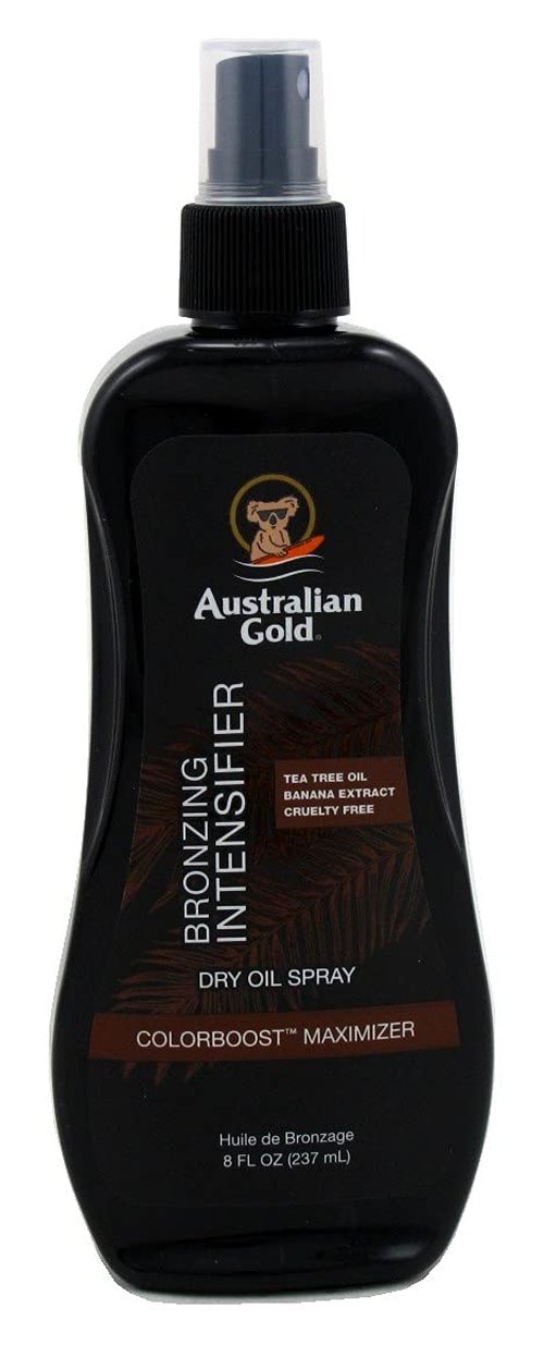 Australian Gold Intensifier Bronzing Dry Oil Spray 8 Ounce (235ml) (Pack of 6)
