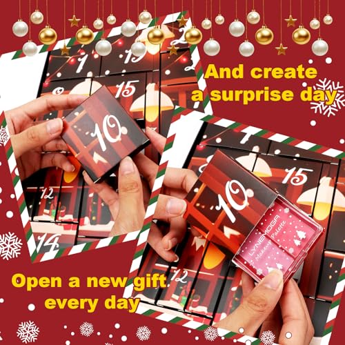 Makeup Advent Calendar 2025 Women Teen Girls,24 Days Christmas Beauty Make Up Sets for Party Festival, Advent Beauty Calendar 2025 Cosmetics Holiday Surprise Make Up Kits for Women Full Kit