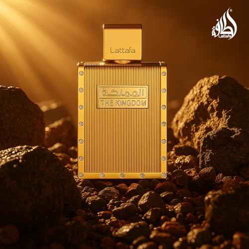 Lattafa The Kingdom Eau De Parfum Spray for Men, 3.4 Ounce