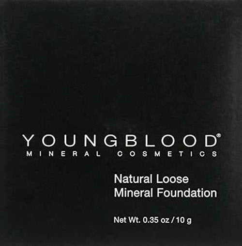 Youngblood Clean Luxury Cosmetics Natural Loose Mineral Foundation, Barely Beige | Loose Face Powder Foundation Mineral Illuminating Full Coverage Oil Control Matte Lasting | Vegan, Cruelty Free