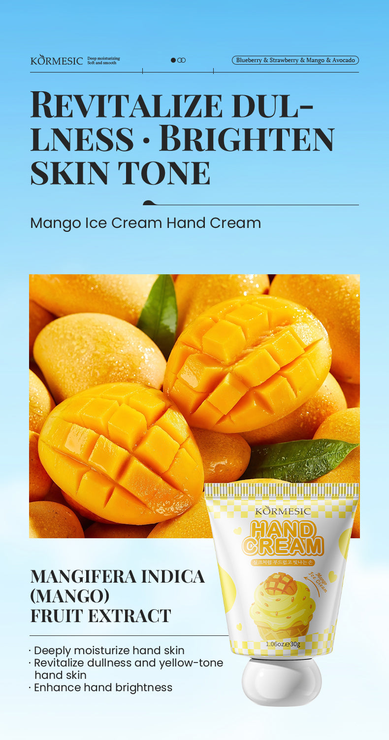 Mango Ice Cream Hand Cream - 30g