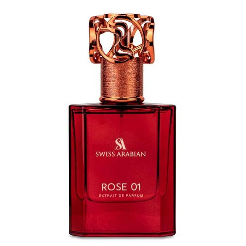 Swiss Arabian Rose 01 - Luxury Products From Dubai - Long Lasting, Addictive Personal EDP Spray Fragrance - Seductive Signature Aroma - 1.7 Oz