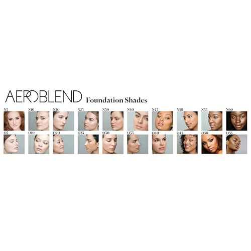 Aeroblend Airbrush Makeup PRO Starter Kit - Professional Cosmetic Airbrush Makeup System - 24 Color