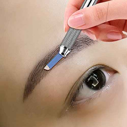 10 Pcs Double Sided Manual Tattoo Fog Eyebrow Pen Needle Tip Holder Tool Manual Pen Kit for Makeup Supplies