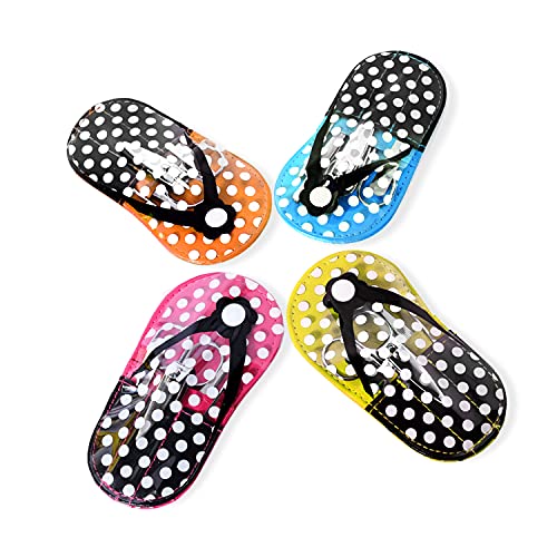 Fun Polka Dot Flip Flop Manicure Kit - Set of 4