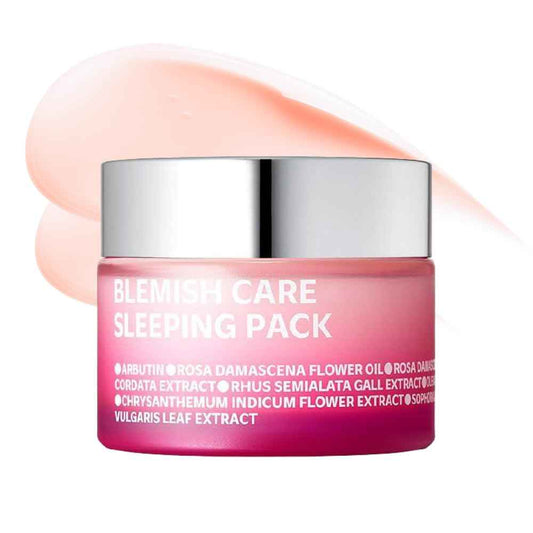 ISOI Bulgarian Rose Sleeping Pack, Revitalizing & Hydrating Overnight Face Mask for Radiant Glass Skin, Korean Night Cream, Korean Skin Care (1.69 fl.oz, 50ml)