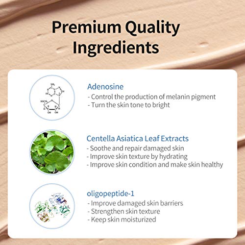 OxygenCeuticals Intensive Blemish Balm – Multi-Action BB Cream of Korean cosmetics with Adenosine Natural Semi-Sheer Coverage for Redness & Blemished Skin. 1.69 fl.oz (50ml)