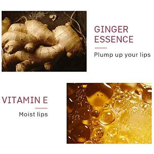 Natural Lip Enhancer Strong Reaction Lip Plumper Moisturizing Repair Lips Refine Lip Wrinkles Plant Extracts Lip Plumping Serum for Fuller & Hydrated Lips