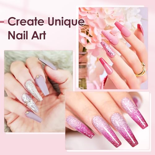 500PCS Clear Coffin Nails Tips - Short Nails Tips for Acrylic Nails Professional, Half Cover Fake Nails,10 Size Ballerina Nail Tips False Nails French Nail Tips