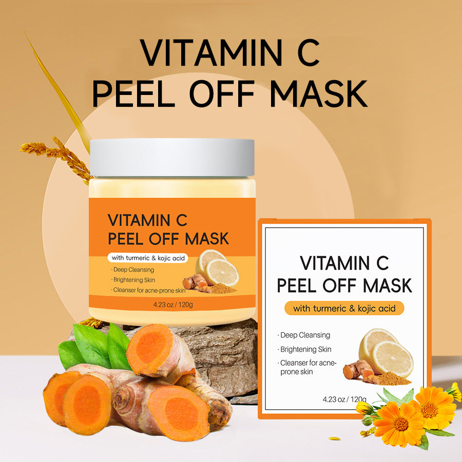 Ginger Kojic Acid Turmeric Facial Mask - 120g Brightening Skincare