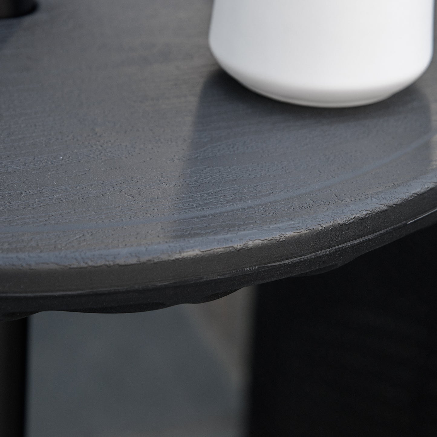 Portable Umbrella Table Tray for 1.5" Poles - Black