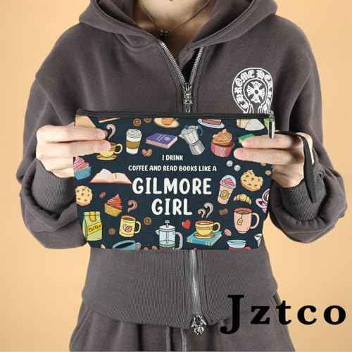 Cosmetic Bag for Women Her Coworker Aunt Sister Mom Lady Girls Daughter Portable Toiletry Bag Christmas Birthday Gifts Makeup Bag Bag Accessories Inspired Gifts Fans Gifts Coffee Lovers Gift Ideas